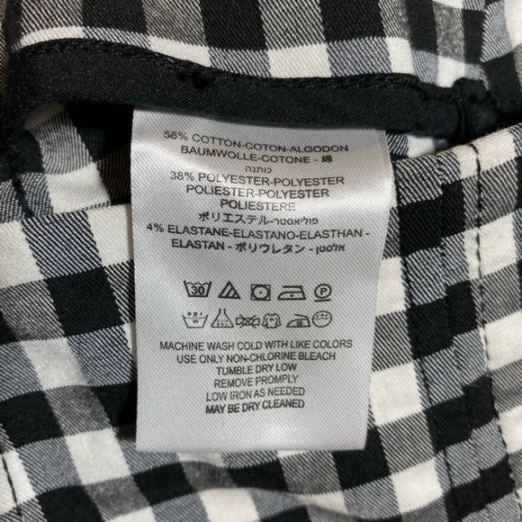 Free People gingham print skirt - Picture 7 of 8